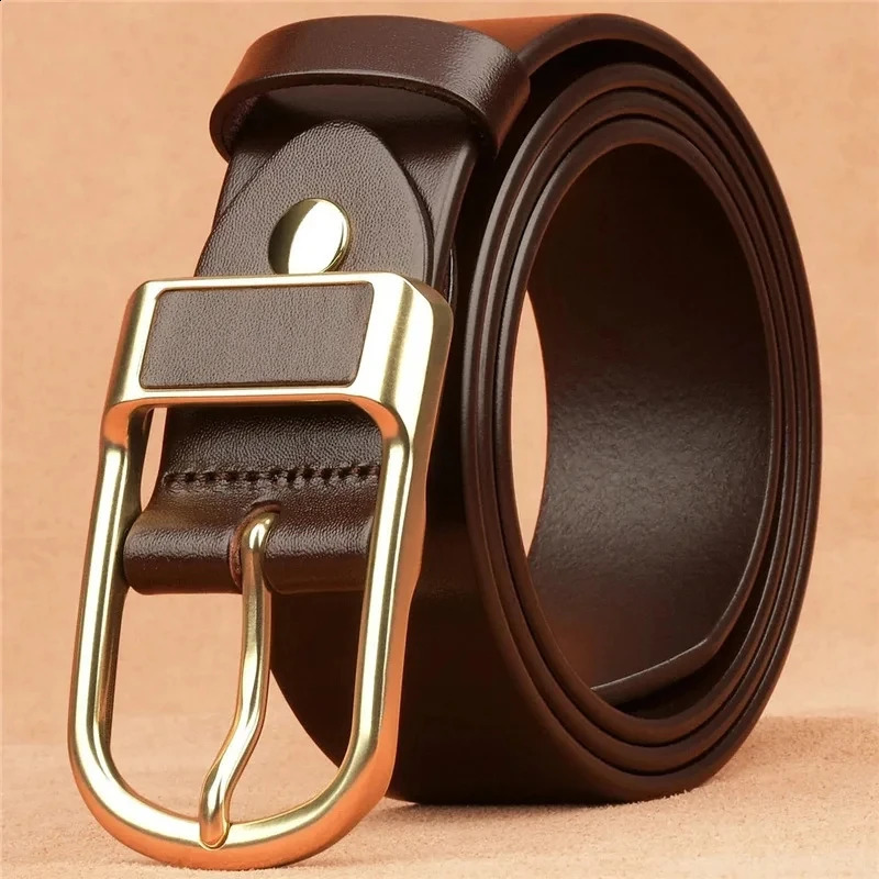 2026 New Mens Trendy For Men Coboy Style Belts Pin Buckle Jeans Retro Business Casual Belt 260518Bj Free Shipping