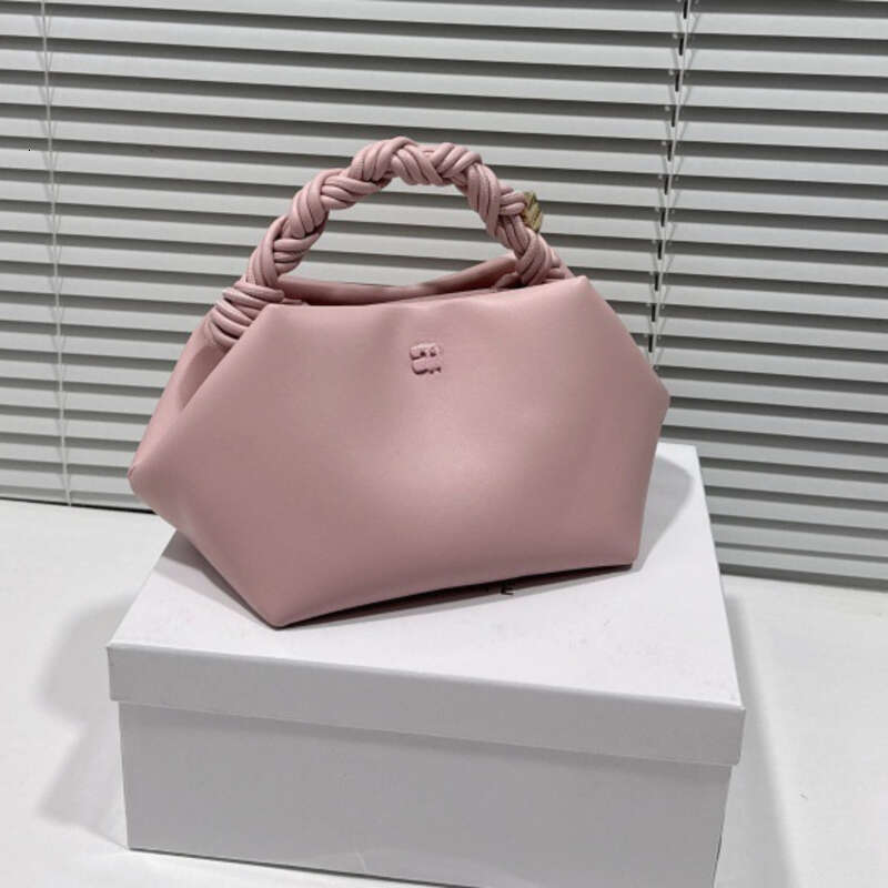 Gannibags Shoulder Bou Woven Handle Removable Gannitotes Bag Strap Women Bag Crossbody Designer Luxury Fashion Handbags Black White Pink Kids Coffee