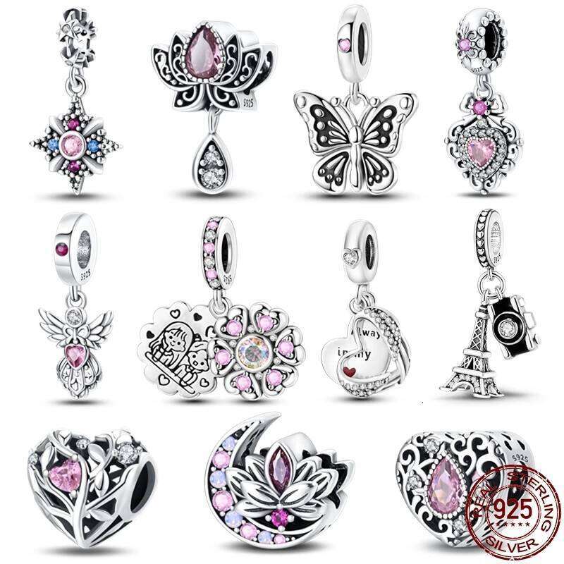 Fit Pan 925 Bracelet S925 Sterling Silver Classical Romantic Series Charm For Women Jewelry DIY Beads Original Hot 8e36e