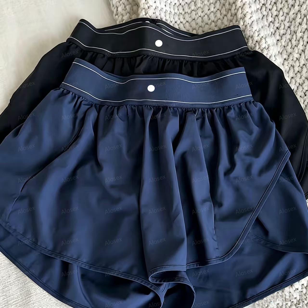 Yoga Match Point Shorts Bra Set Women's Lightweight Breathable Cool-Feel Comfortable High-Waisted Fitness Outdoor Running Anti-Exposure Sports