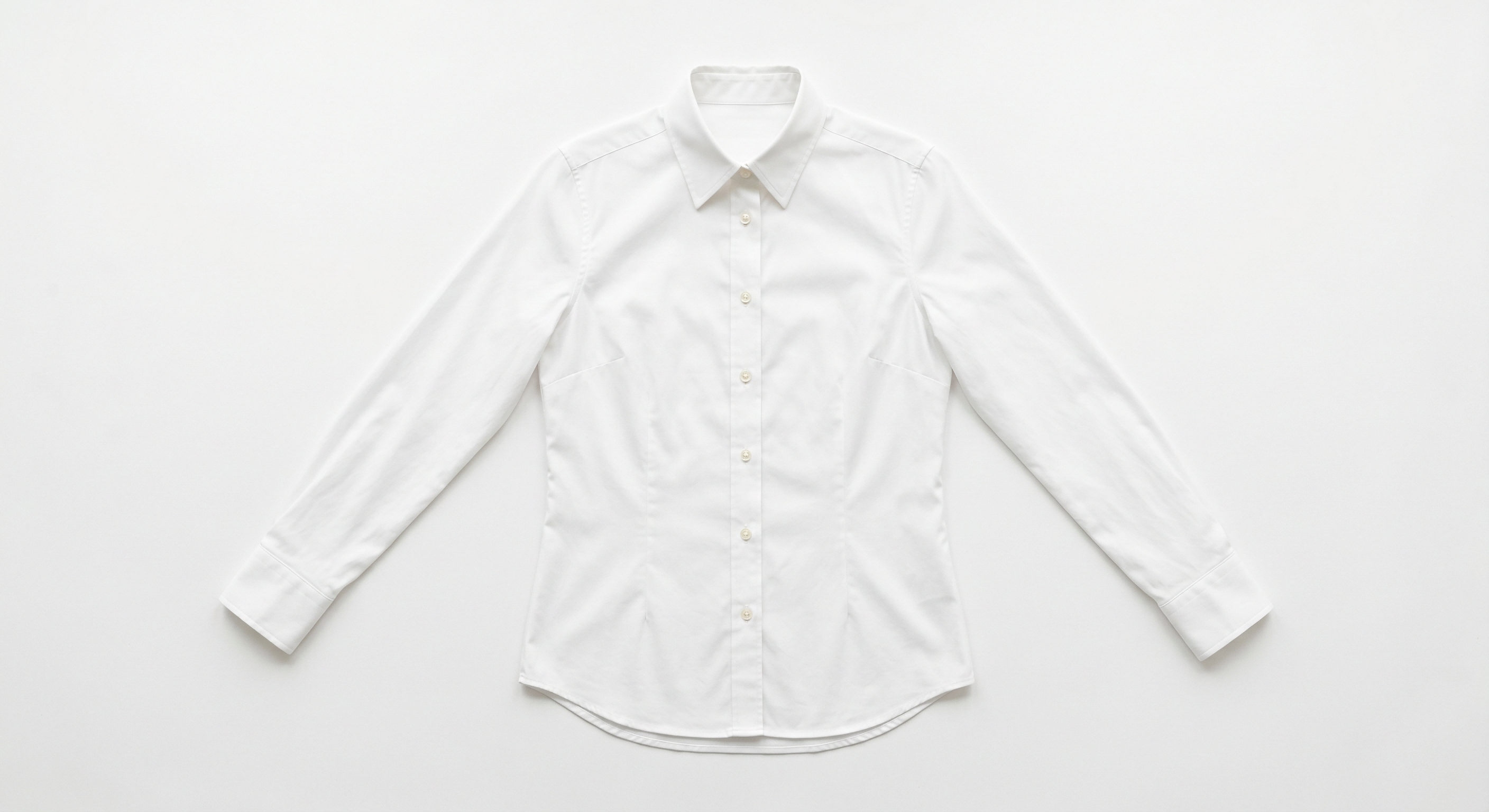 Chic Transparent Mesh Collar Neck Blouse with Long Sleeves-image-1106641337