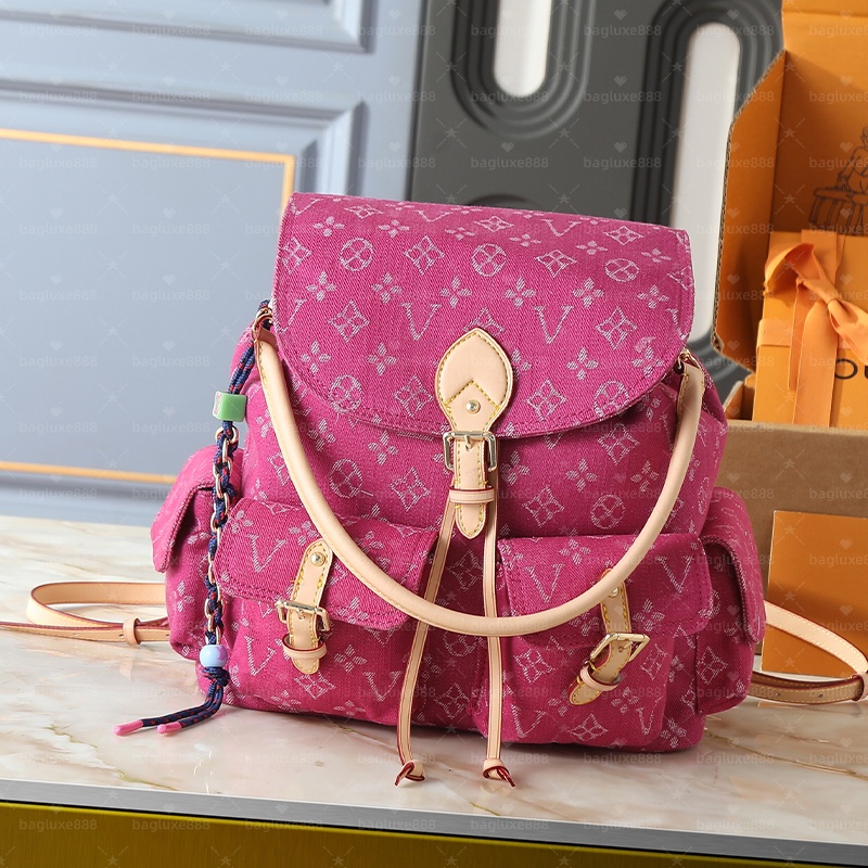 10A Designer denim montsouris Borsa zaino Borsa da viaggio Uomo Donna Borsa a tracolla Borsa per libri scolastici Borsa Casual Borsa per tablet di l