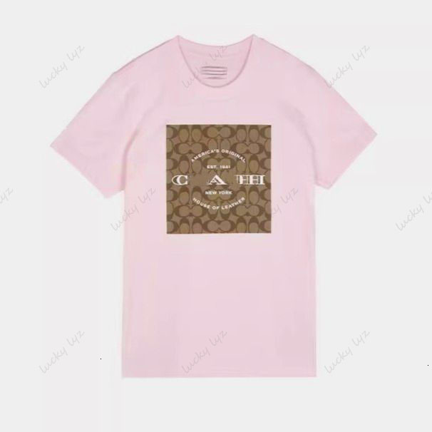 Camisa CoacI-I CT para hombre, camiseta de manga corta de diseñador de lujo, camiseta informal con estampado de logotipo clásico, camisetas coac