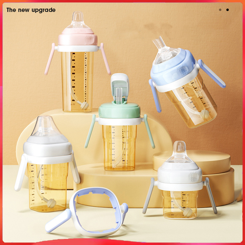Suitable for Hegen bottle accessories, baby square bottle handle, wide mouth grip handle, universal upgrade of handle-image-1106525044