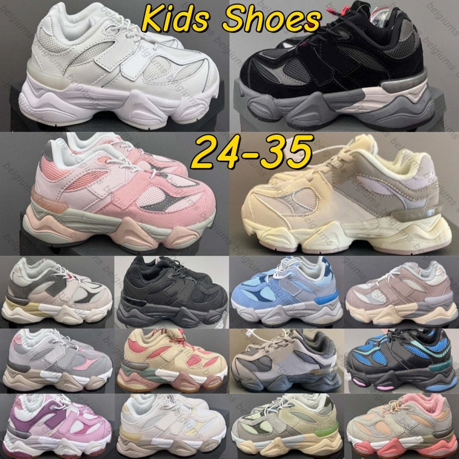 Kids Sneakers Designer Boys Girls Shoes Toddlers Baby Children Running Trainers Youth Toddlers Triple Black White Rain Grey Blue FreshgnJpZ#-image-863495240