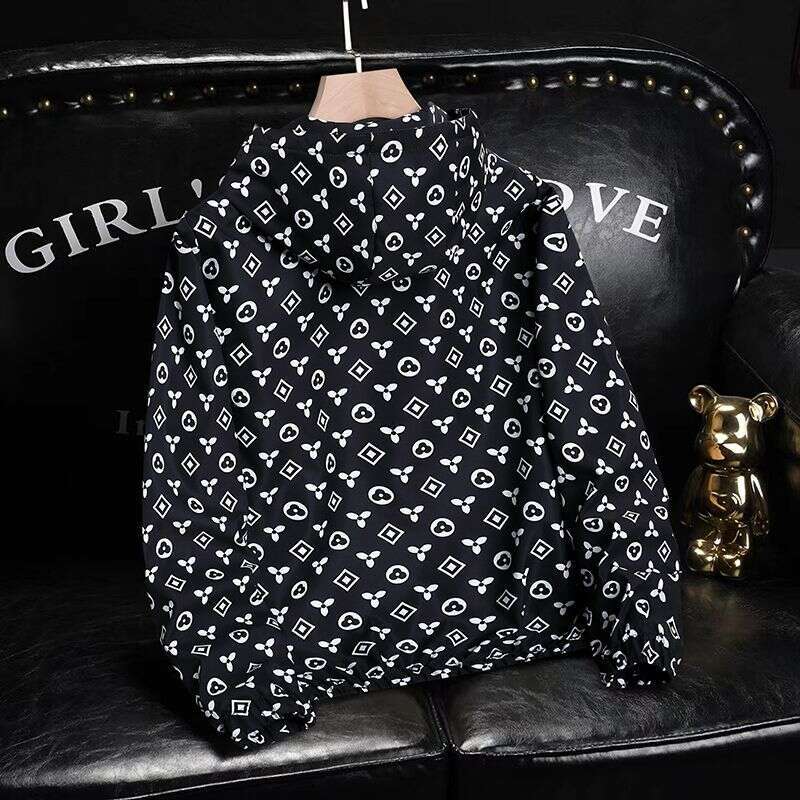 New Design2026 European Spring And Youthful Autumn Men 's Fashion Stylish New Casual Hooded Slim Fit Trendy Jacket