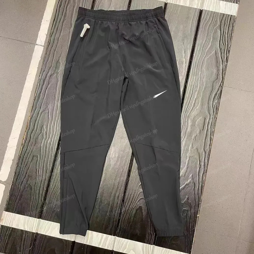 Men's Sports Pants Running Sweatpants Jogging Long Gym Solid Color Sport Trousers Grey Jogger Sweatpants Zipper Track Pants Casual Streetwear