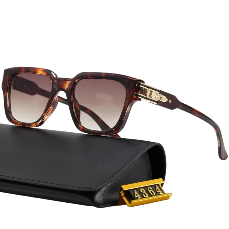 top luxe 4364 lunettes de soleil de marque lunettes de soleil de créateurs pour femmes et hommes Lunettes haut de gamme adaptées aux montures pou