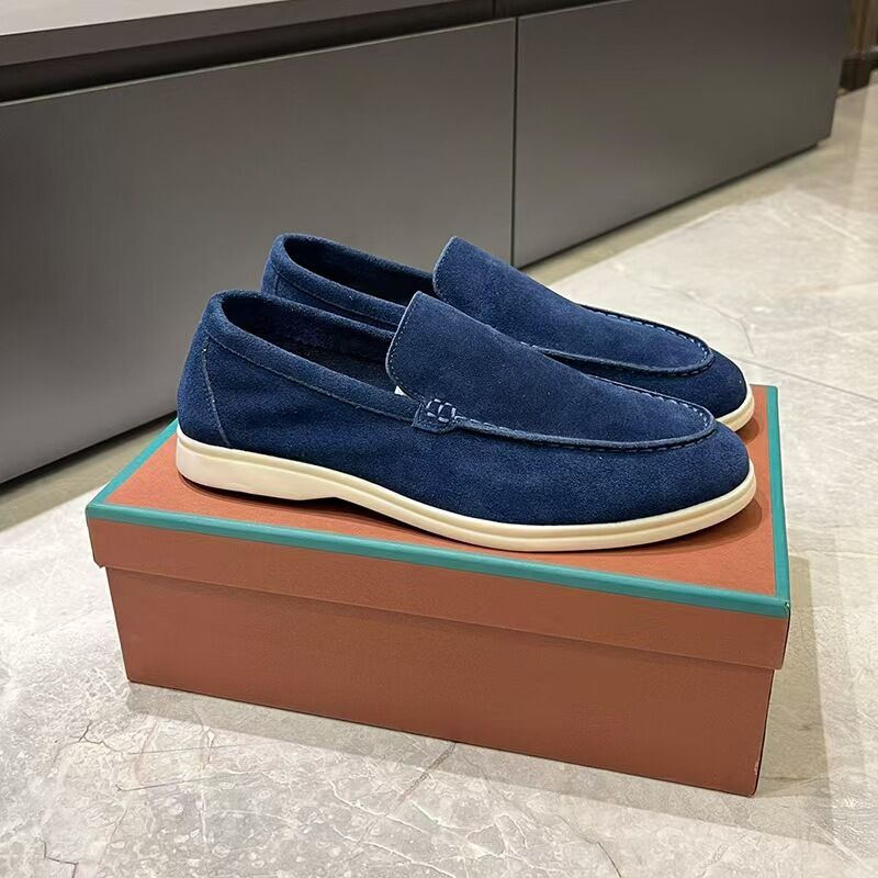 2026 New Classic Men's Suede Loafers: A Blend of Vintage Business-Casual Style and Comfortable Flat Soles