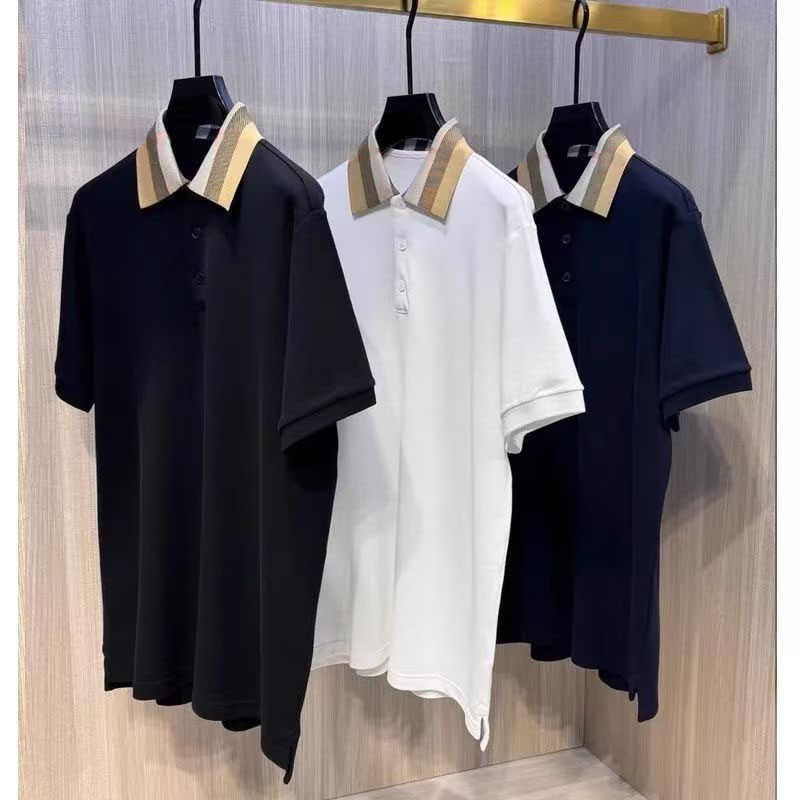 Polo de créateur pour hommes, chemise à lettres, vêtements à manches, grands t-shirts imprimés, polos d'été décontractés à manches courtes