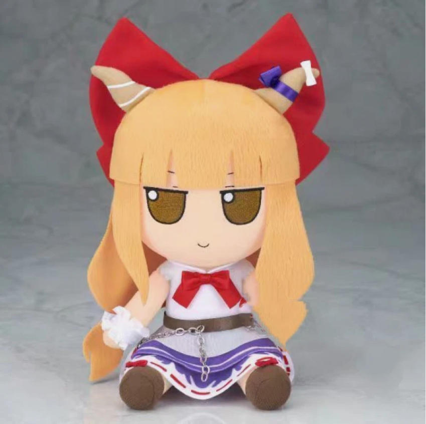 Touhou Project Ibuki Suika Fumo Plush Doll Dress Up Toy Plushies Gift 20cm-image-1106743370