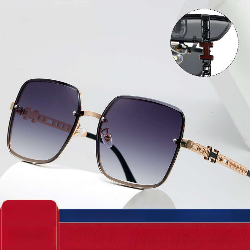 Luxury Brand Designer Sunglasses 2026 New Frameless Women's Sunglasses, Fashionable Sunglasses With A High-End Feel, Trendy Glasses For Men
