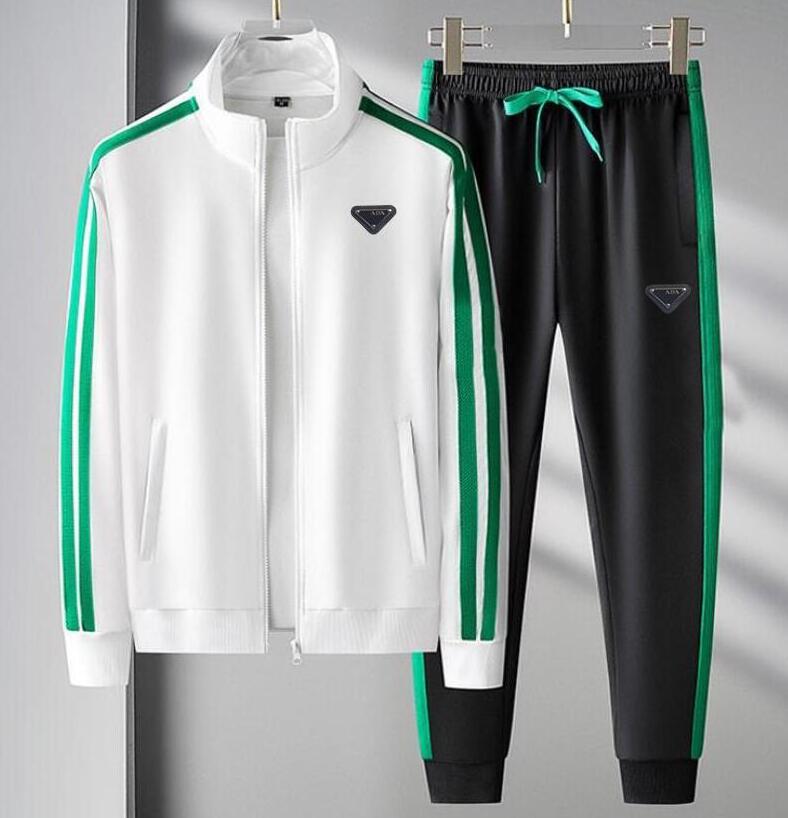 26ss Fashion Brand Designers Mens Tracksuits Men Suit Spring Autumn Womens street Two-Piece Sportswear Casual Suits set clothing