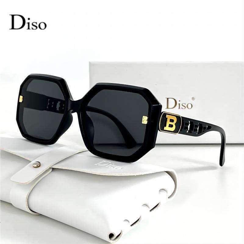 Luxury Brand Designer Sunglasses 2026 New B-Brand European American Retro Square-Frame Sunglasses For Women, Trendy And Versatile, High-End Glasses