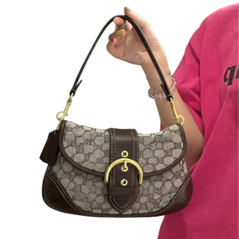 High Quality Designer Soho Bag Fashion Saddle Bag Luxury Tabby Model Cowhide Sheepskin Flip Bag Fashion Shoulder Bags-image-999543292