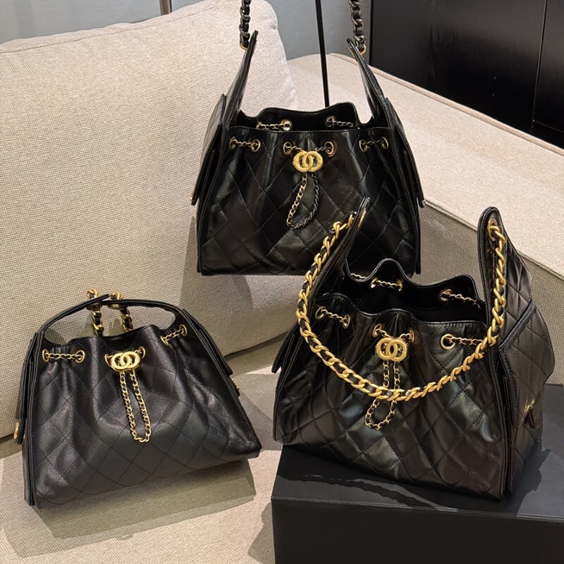 Top Quality 25C Bags HOBO New Designer Genuine Leather Womens Bag Shoulder Bags Bag Classic Hot Bag Caviar Pattern Black Luxury Mini Bag Crossbody B
