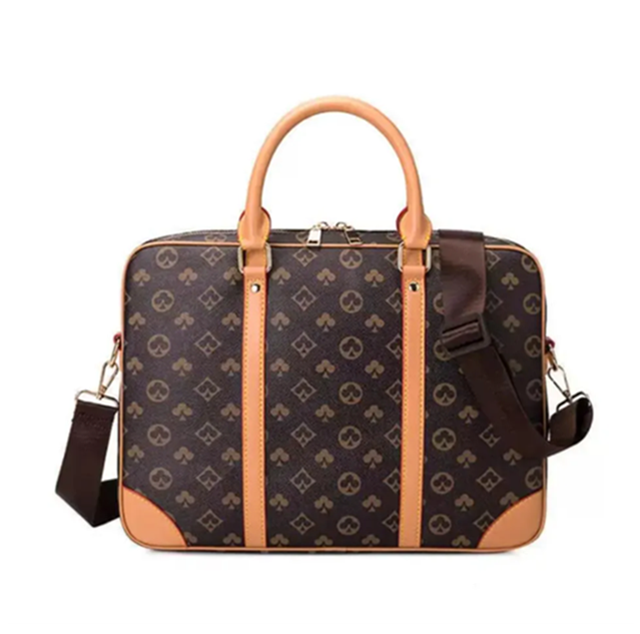 Briefcase Laptop Bag Designer Business Bags Mens Letter Design Tote Leather Large Capacity Fashion Crossbody Briefcases K chao Computer Handbag A5