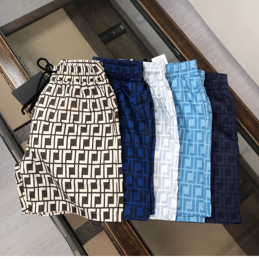 Designer brand high-quality men's quick drying swimsuits, men's shorts, fashionable quick drying casual beach shorts