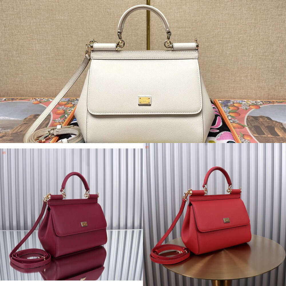 Designer Luxury high quality BB6112 Handbag Purple Leather Sicily Crystal white Shoulder Top Handle Bag size 20*16*8CM 7A Best quality