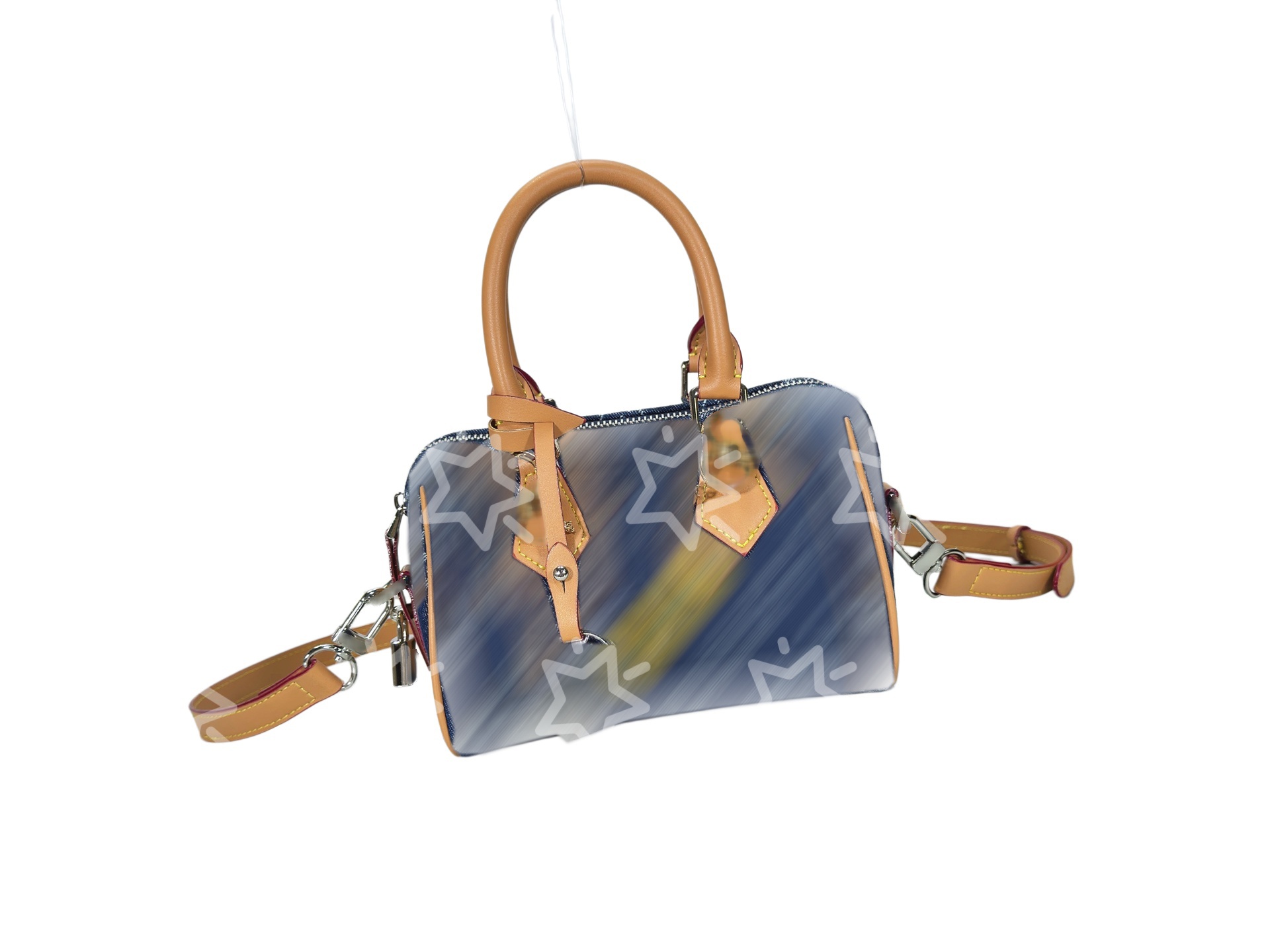 Denim blue designer bag; Luxury mini bag; Pillow bag; Shoulder bag; Women's wallet; New design coin purse; Boston bag; New fashion handbag Vint