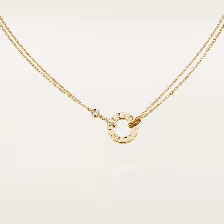 Luxury Designer Screw Double Chain Necklace For Women Stainless Steel Rose Gold Silver Round Circle Pendant Necklaces High Quality Fashion Wedding J