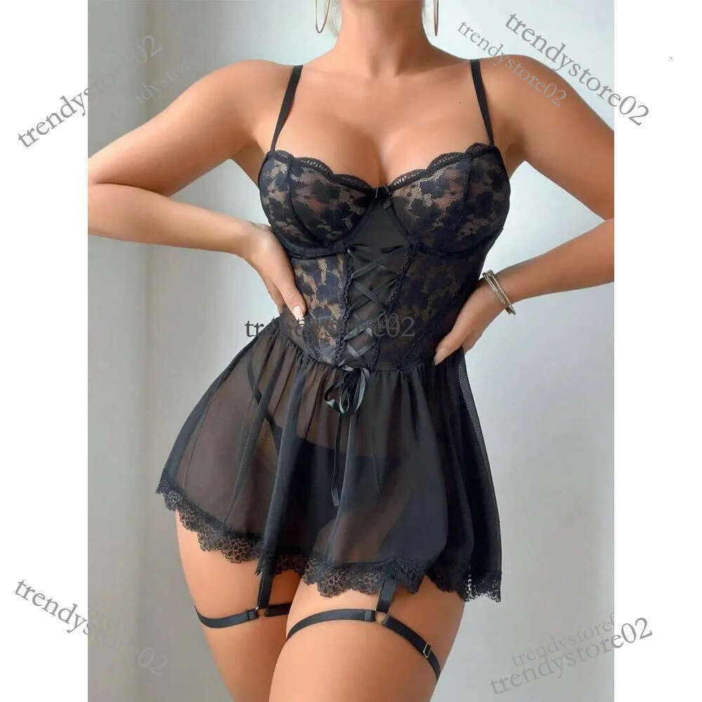 Bras Sets Erotic Sexy Lace Bra And Panty Set Underwear Transparent Exotic Thong Woman Porn Fancy Sensual Luxury Lingerie M260623