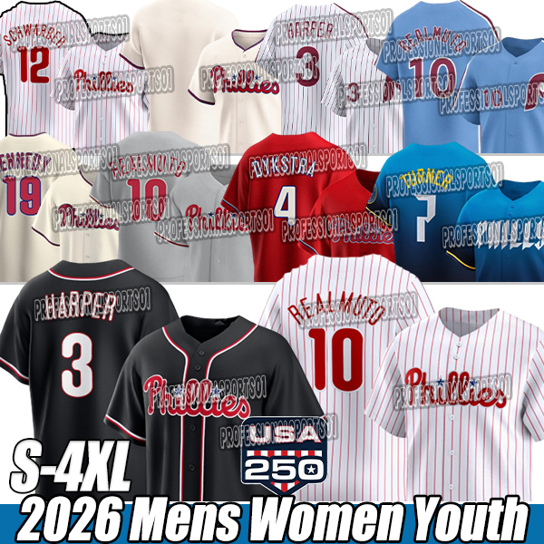 philadelphia phillie jersey #3 Bryce Harper #10 Realmutos #7 Trea Turner Kyle Schwarber 2026 city connect Baseball Jerseys 4XL-image-899053506
