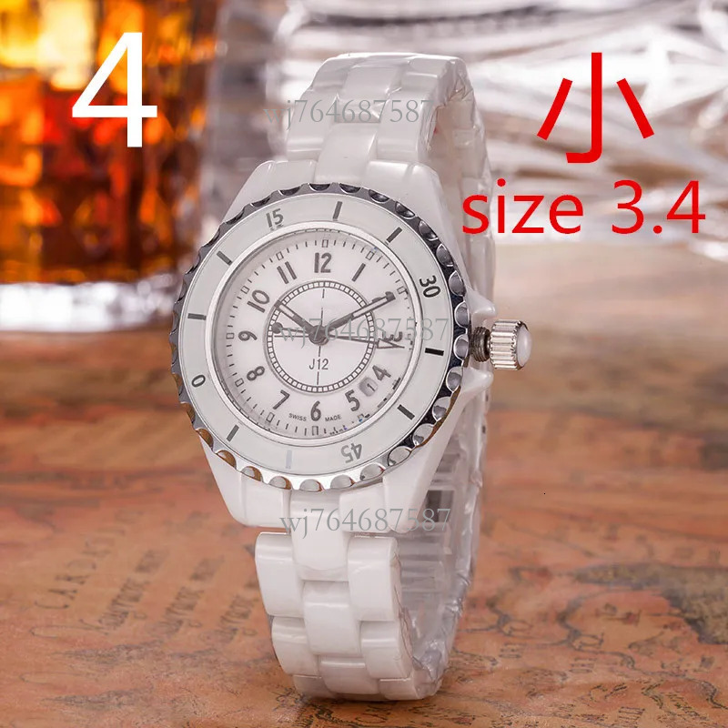 Channels Diamond Watch Moissanite Classic Wristwatch White Lady Wristwatches Sports Quartz Men Black Women Ceramic Couple Vintage Wat Cc Watchs