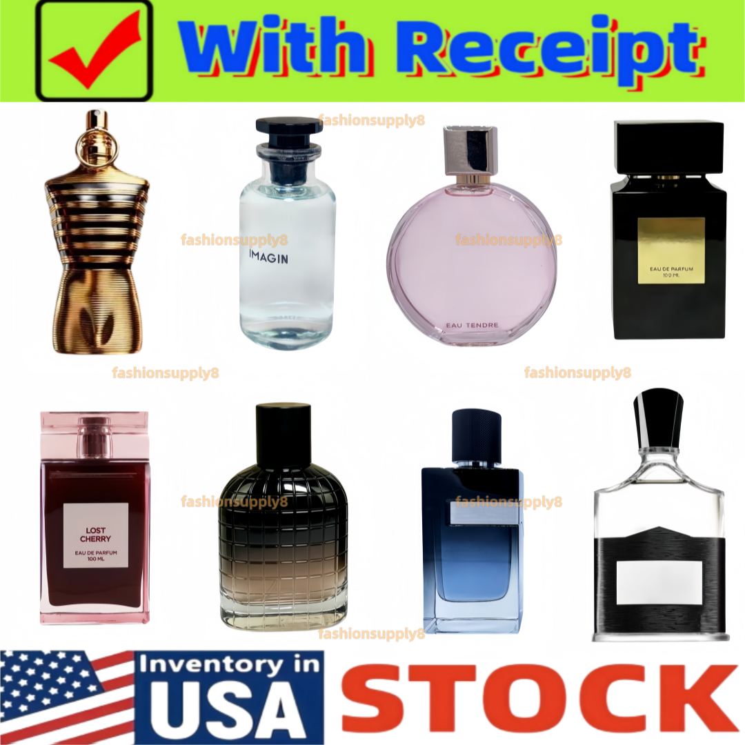 With Receipt Mens Aftershave Women Perfume Designer Cologne Parfum Luxe Intense Long Lasting Fragrance 20 Hot Item Compilation US Stock Fast Ship