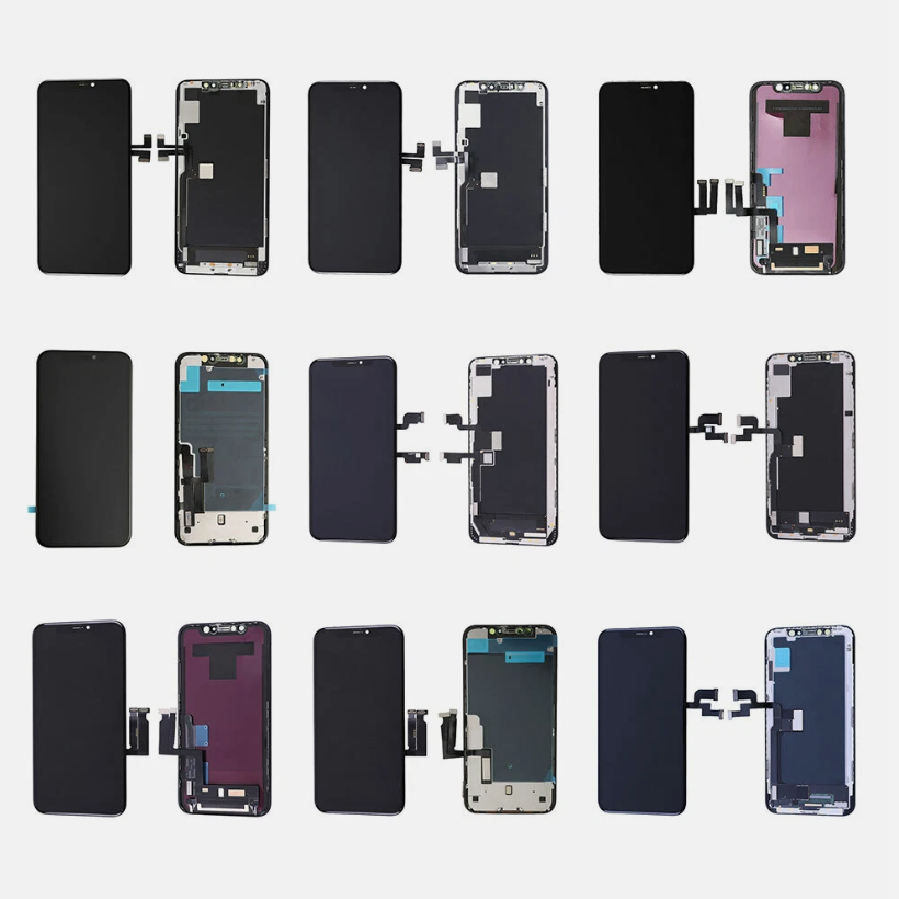 Full Lcd Display Screen for Iphone 17 16 15 14 13 12 11 Pro Max Mini X Xr Xs Max Incell Lcd Screen No Dead Pixel With Frame Replacement Screen As-image-1106868507