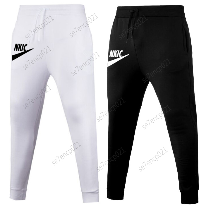 Mens Casual Pants Autumn Winter Sweatpants Gym Trousers Fashion Letter Print Workout Long Pants Men Running Jogger Sports-image-996013451