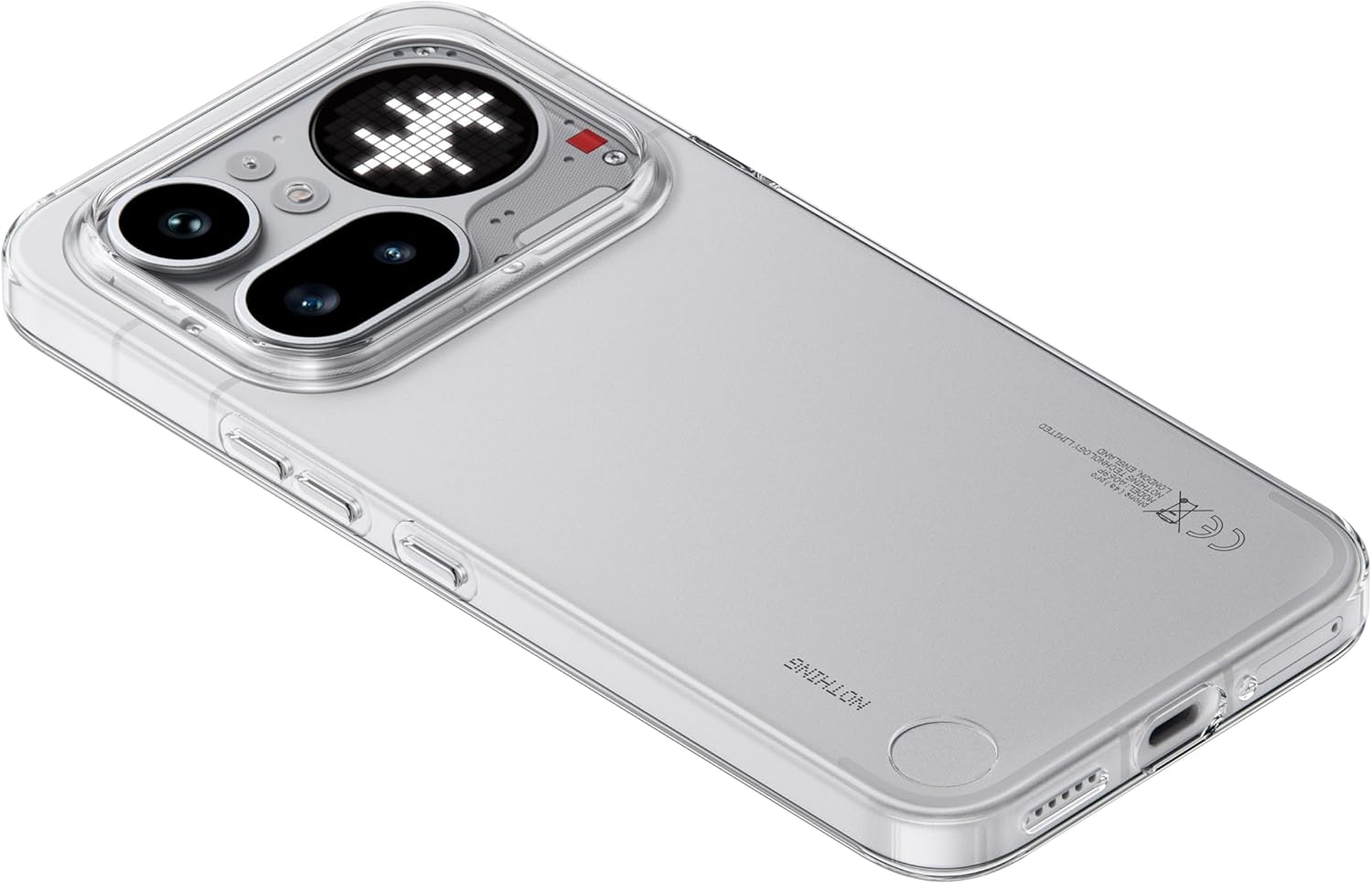 2026 New Unlocked Android 16 Smartphone, 5080mAh Battery, Dual SIM, Glyph Matrix Light, Silver, 8+128GB-image-1108115499