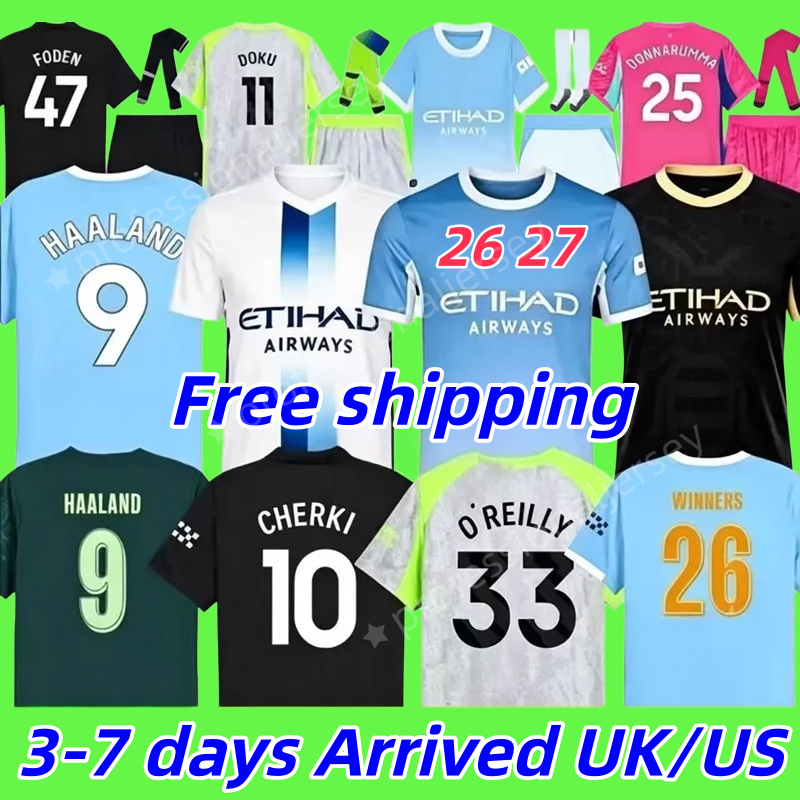 3XL 4XL mAn cIty 26 27 FA CUP winners 2026 mAn cities jersey kid kit gk 25 26 winners HAALAND SOCCER JERSEYS DE BRUYNE REIJNDERS FODEN Manchester-image-914644604