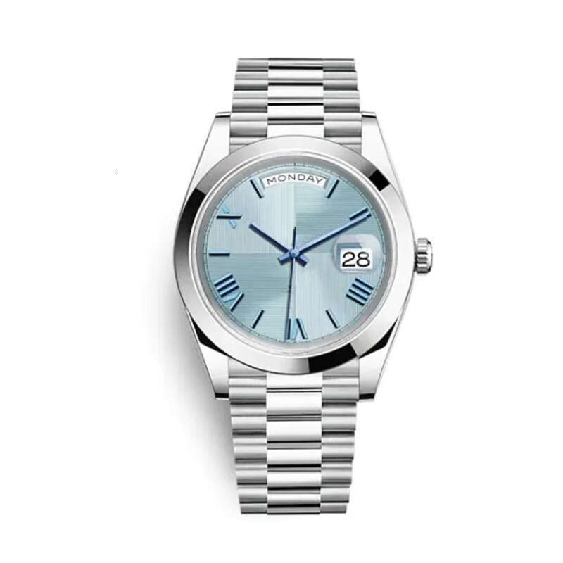 Sales priority men's watch cherry red dial magnifying glass's calendar week date luxury version V3 series automatic mechanical sapphire gl
