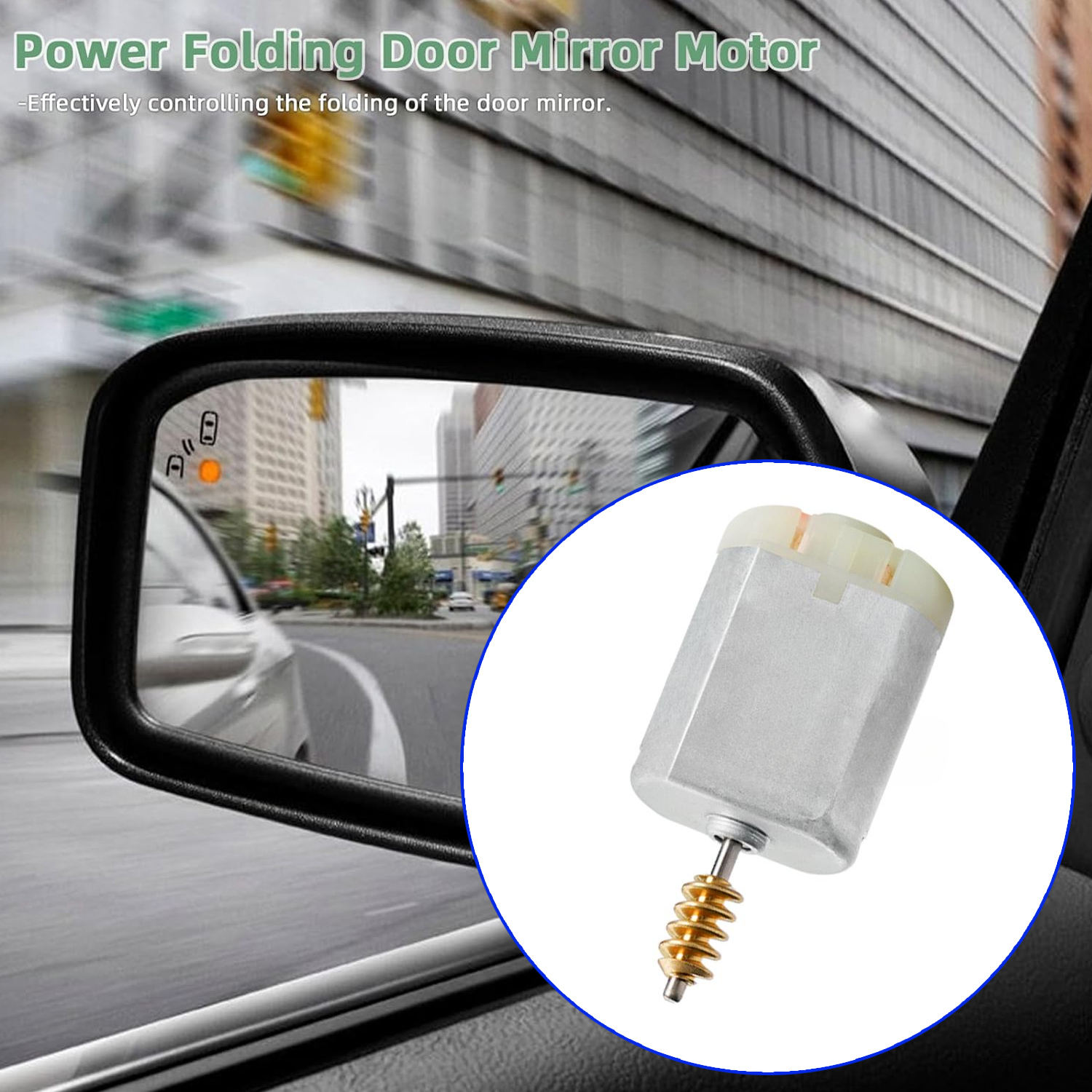 AZGIANT moteur à engrenages d'assemblage pliant de rétroviseur de voiture électrique pour Hyundai Maxcruz/Palisade/Maxcruz/ioniq/Santa bricolage
