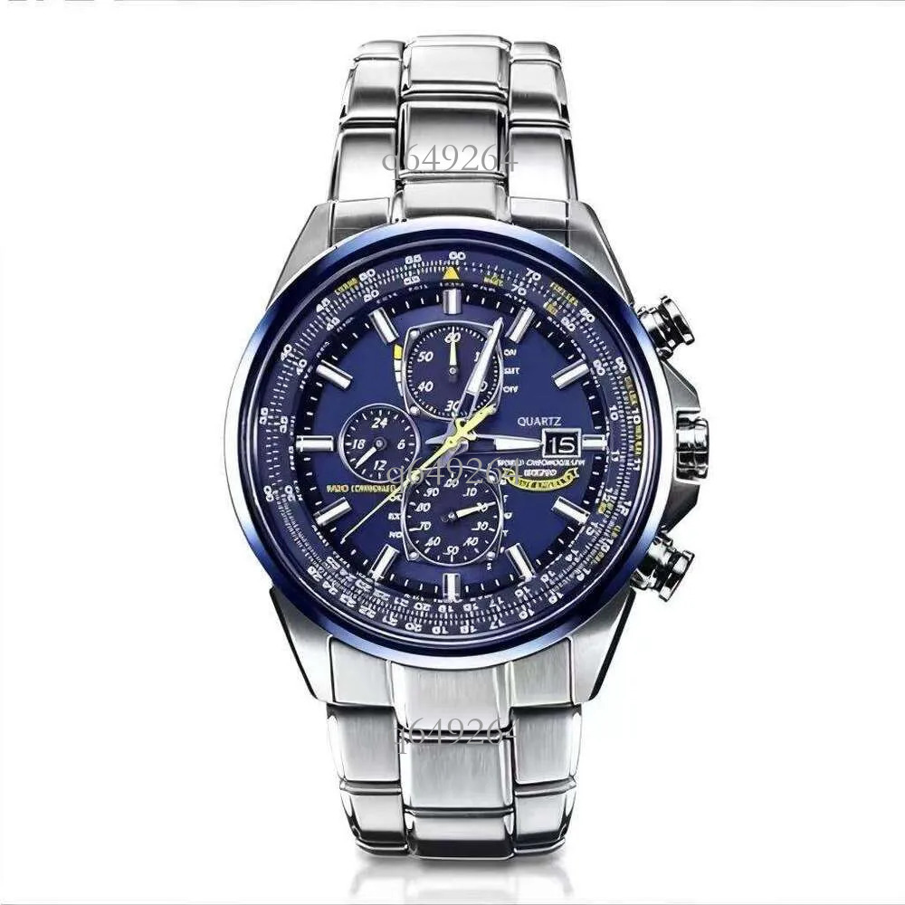 Citizenwatchs Designer High Quality Citi Men Brand Drive Trend Quartz Calendar Waterproof Multi Functlon Fancy Round Stainless Automatic Citize Watc
