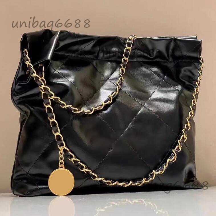 Evening Bags High Quality Chain Shoulder Bags Brand Designer Fashion Women Oil Wax Leather Shopping Tote Purses And Handbags Casual Large Capacit