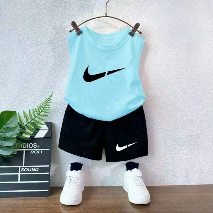 Summer Luxury Brand Kids Designer Clothes Boys Sets Children Girls Clothing Cotton T-shirt Shorts 2Pcs/Set Kids Girl Boy Clothing Set Designer To-image-1107000192