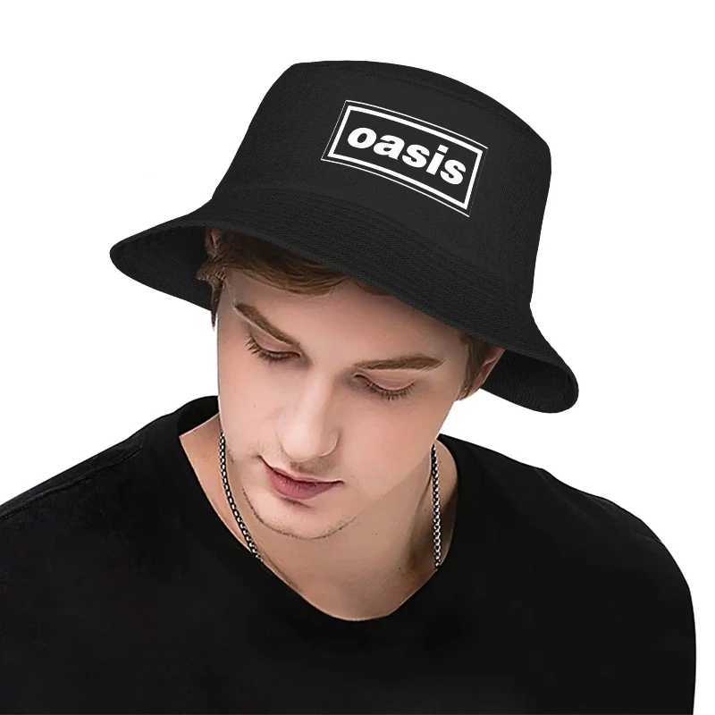 Unisex Bucket Hat O-Oasis American Heavy Metal Hot Summer Headwear Foldable Outdoor Fishing Cap Bob Hats Gifts Idea C260521
