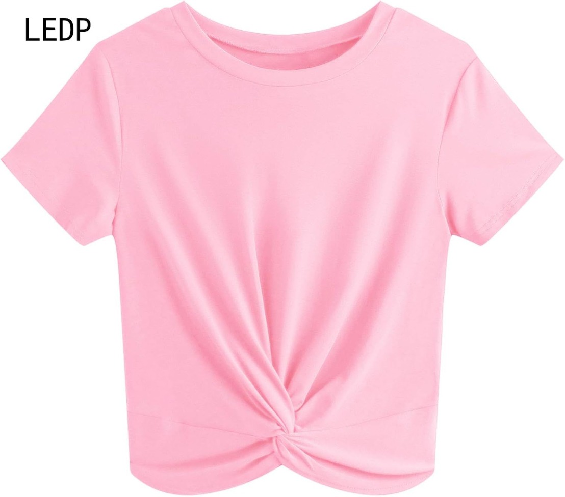 261242 T-shirt ample à fleurs fraîches de grande taille, tissu en coton respirant et confortable, haut pour femme de style pastoral naturel