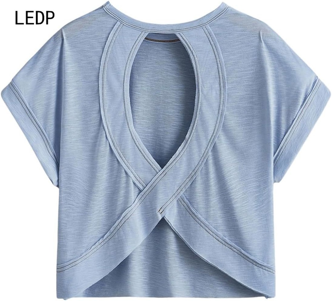 261167 Diatom photosynthetic chip large size women's T-shirt glass shell vent design spring outing slim micro power station-image-1107072192