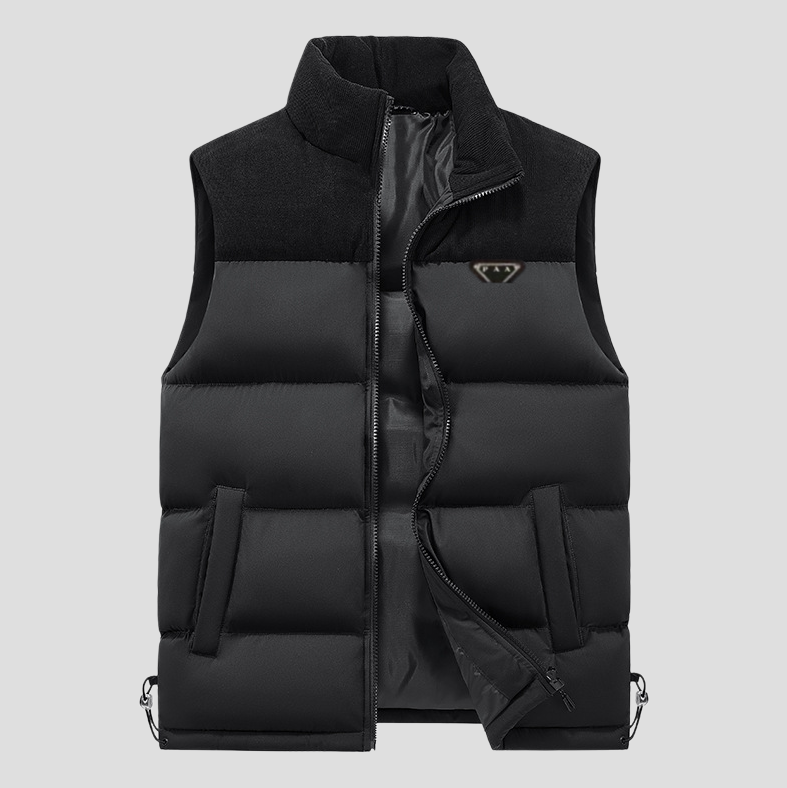 New 2026 Luxury Mens Designer Puffer Vest Men Waistcoat Winter Triangle Brand Logo Down Vests Woman Mans Women Jacket Sleeveless Outdoor Coat Asian