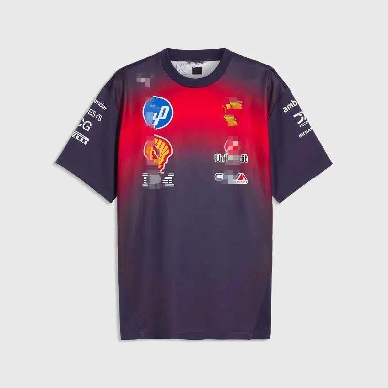 Hamilton style Ferrari Racing Year of the Horse special edition replica T-shirt for men and women factory direct sales support customization Ferrari
