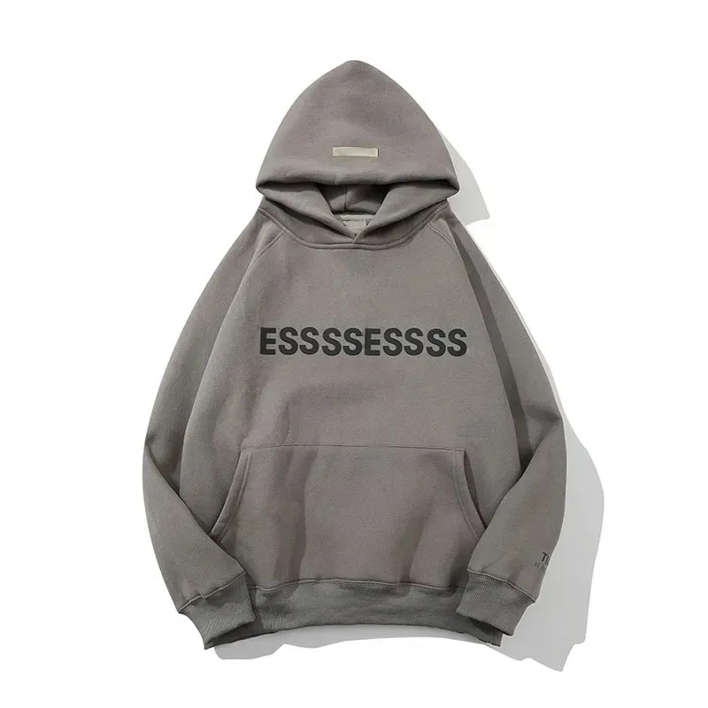 Essential Hoodies Designer Men Tracksuit Baggy 1977 Sweatpants Mens Woman Same Style Loose Fit Letter Print Daily Fall Winter Soft 3D Sile Hoodie 87