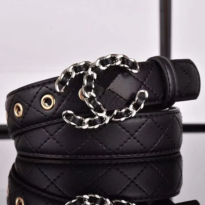 Designer belt designer high quality top brand Belts Cowgirl Fashionable Women Garter Wrap Metal Buckle Leisure Black 2026 new trend casual