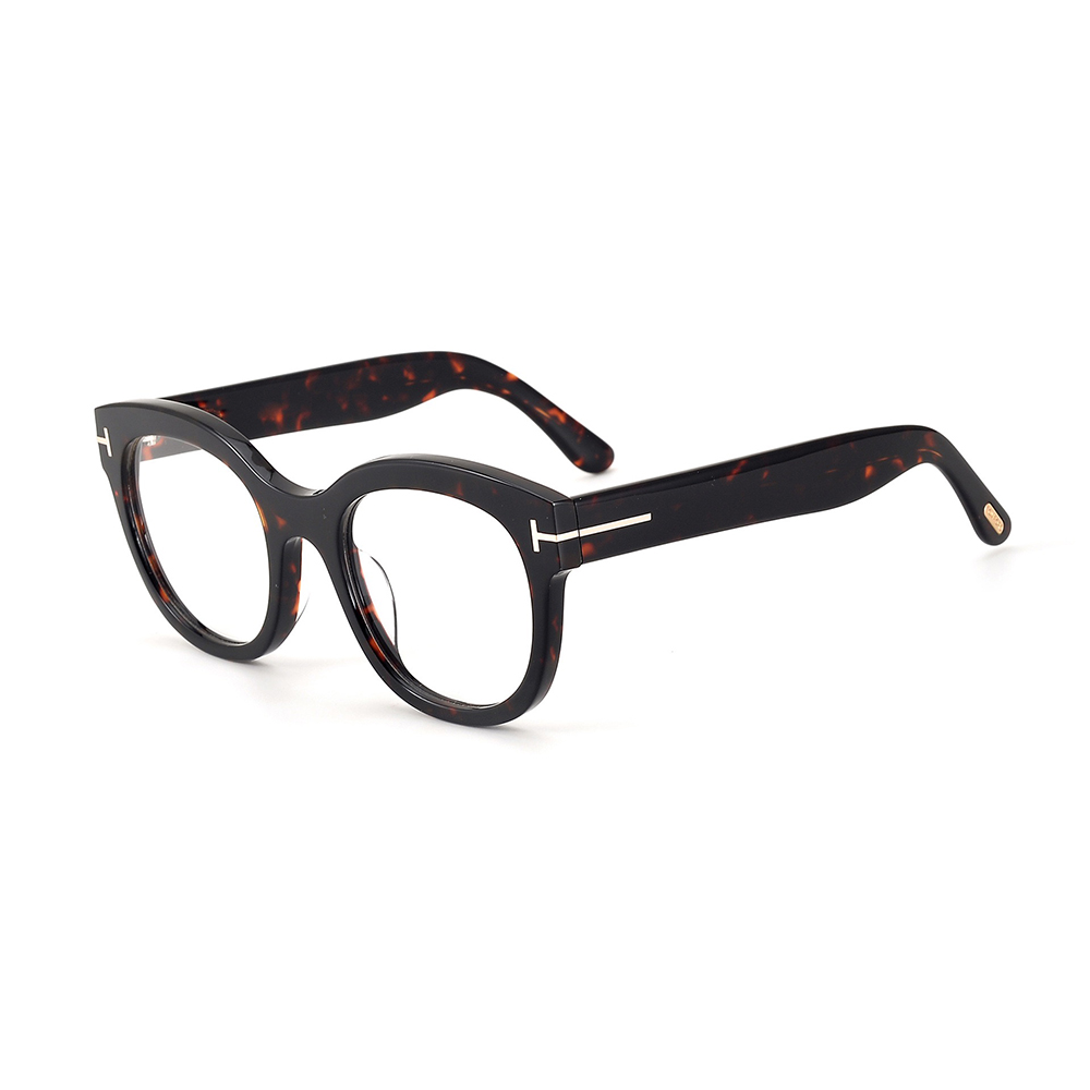 Fashion Luxury designer Retro Optical eyeglasses frame tf1114 Cat Eye frame tf glasses Acetate frame oculos de grau men and women myopia Preion glas