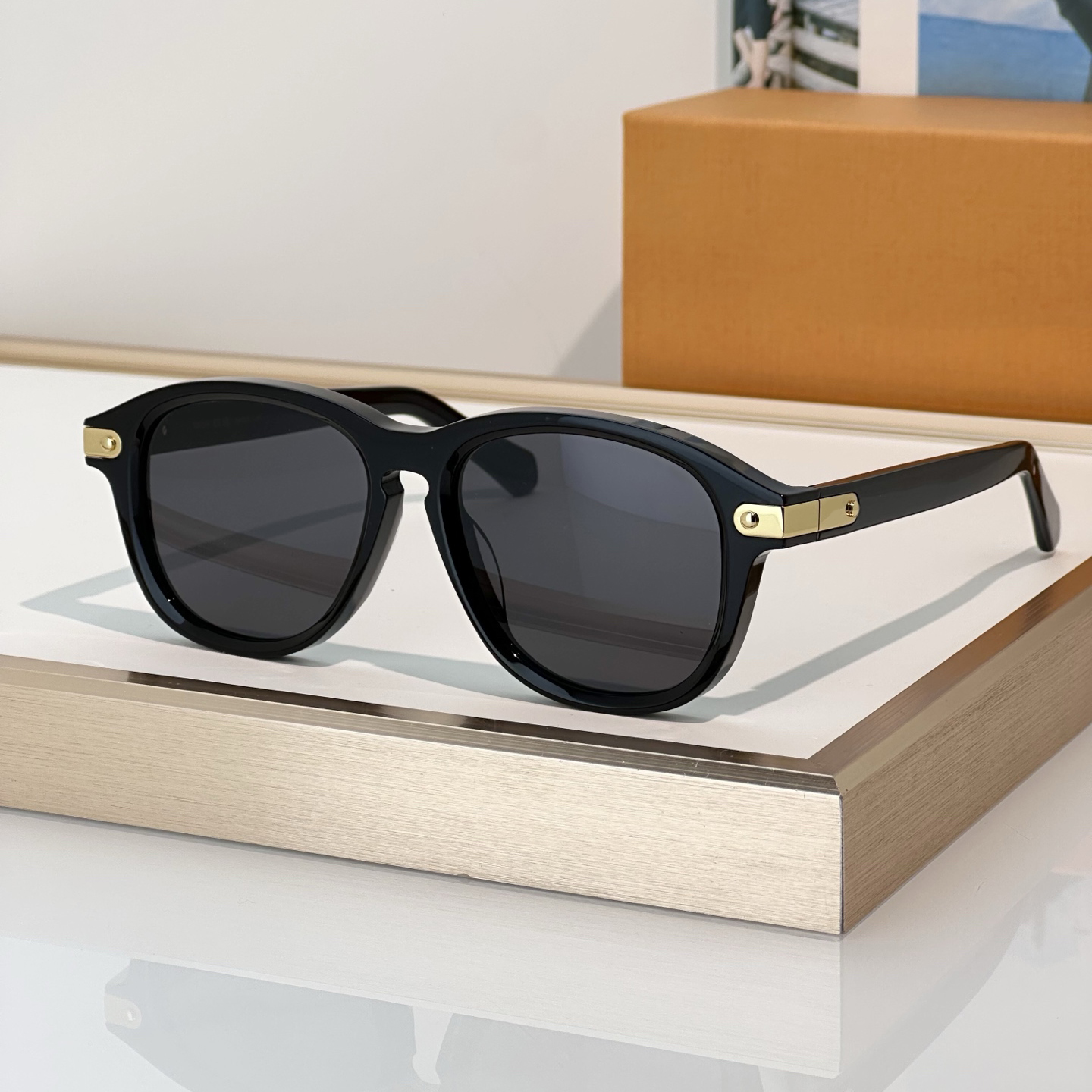 Sunglasses Men Women Designer Luxury 3125 Fashion Popular Summer High Street Outdoor Style Anti-Ultraviolet Retro Plate Acetate Oval Full Frames Wit