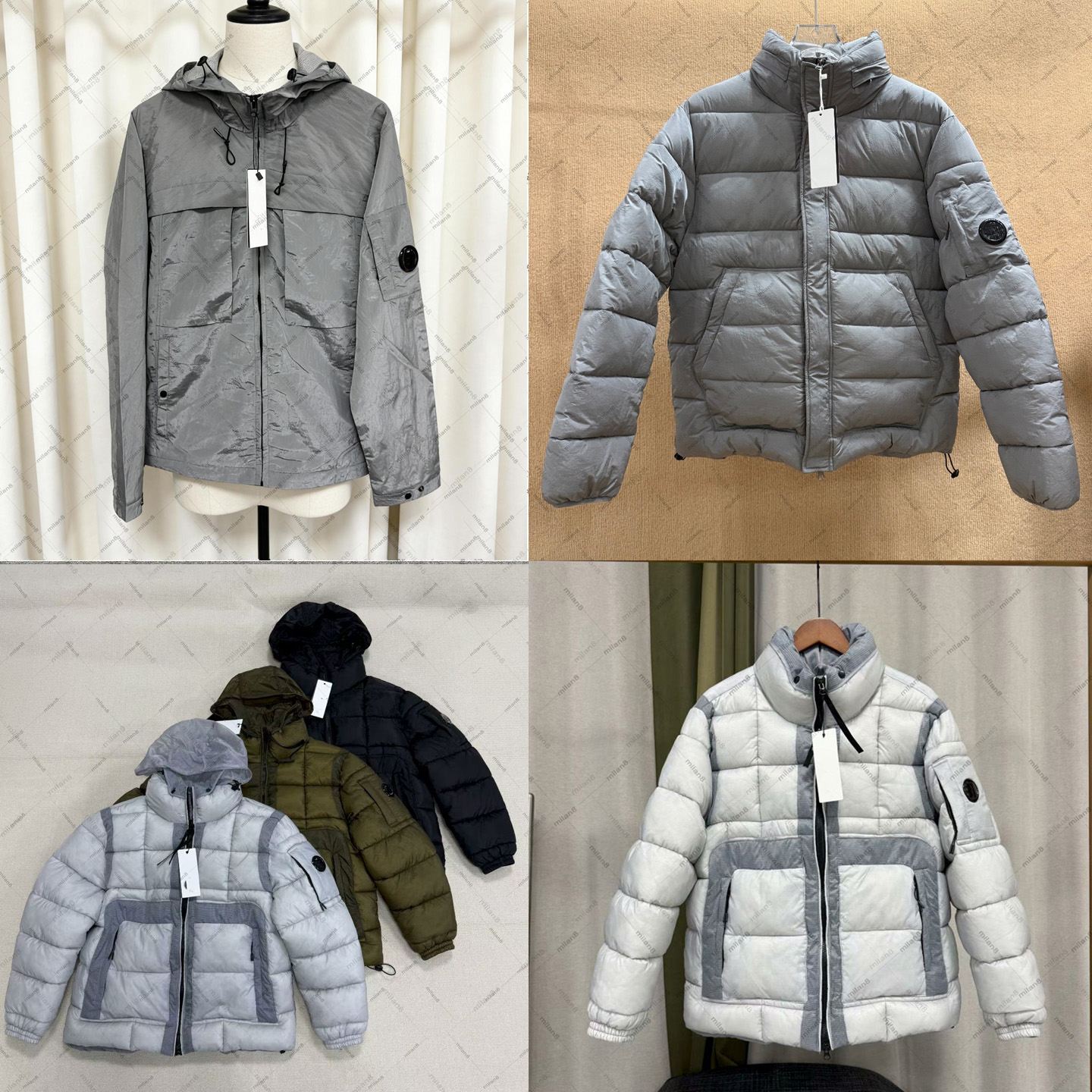 Mens designer jacket down parka bomber jackets classic glasses fashion lens couple winter coat top