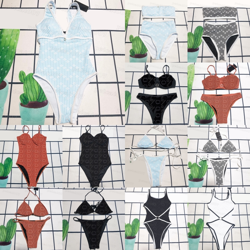 Maillot de bain femmes Jacquard Bikini concepteur body Sexy mince maillot de bain Monokini rétro piscine fête plongée maillots de bain