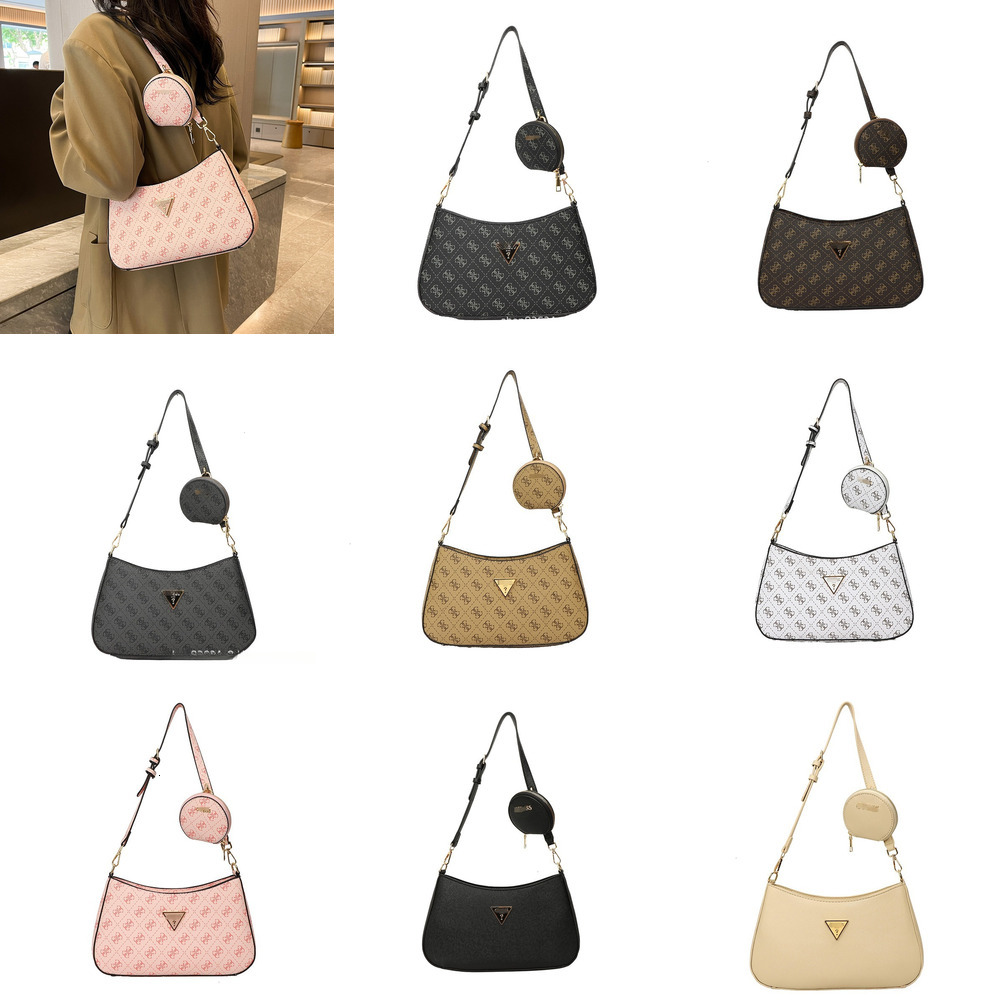 Minimalist Designer GS Bag Printed Hobo Mother And Child Bag, Armpit Bag, Dumpling Bag, Moon Tooth Bag, Single Shoulder Handbag For Women Crossbody